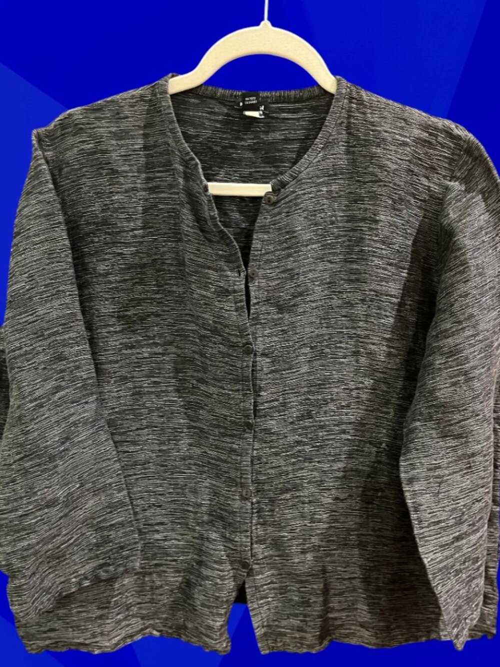 Eileen Fisher Space-Dye Knit Cardigan